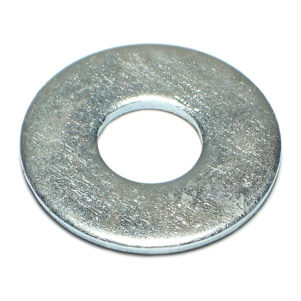 Flat Washer, For Screw Size 5/8" , Steel Zinc Plated Finish, 59 PK